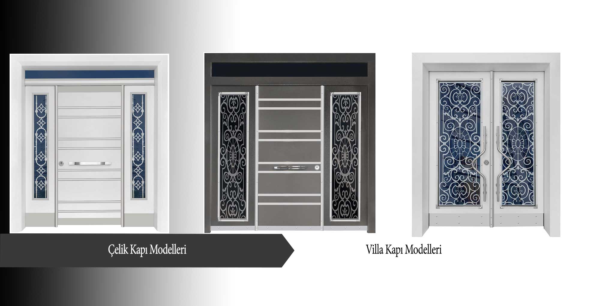 Göktürk Villa Kapı Modelleri